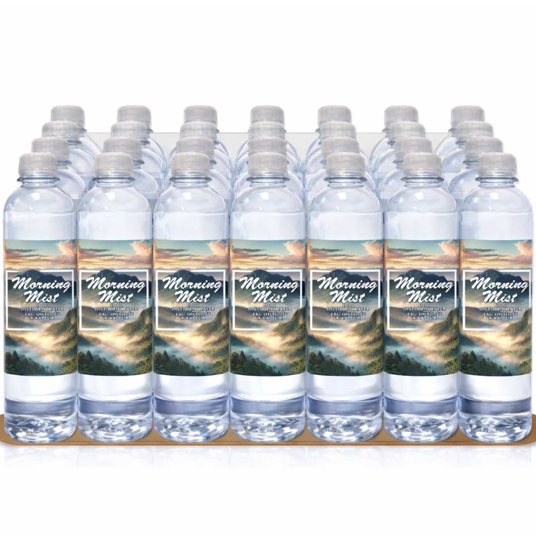 500ml Distilled Water Case (Morning Mist) x24