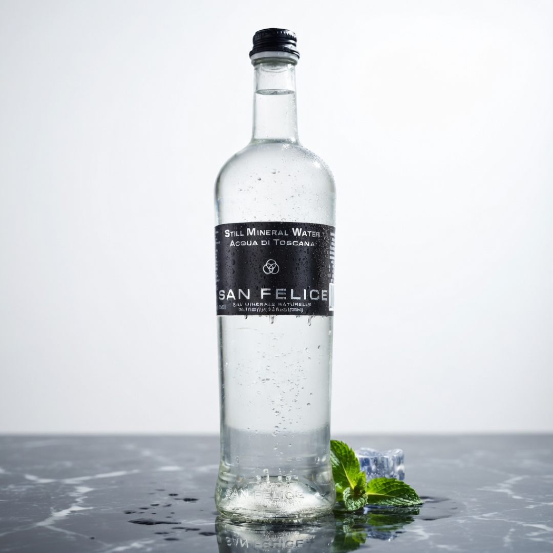 750 ml Italian Flat Mineral Water Case (Aqua di Toscana), view 3