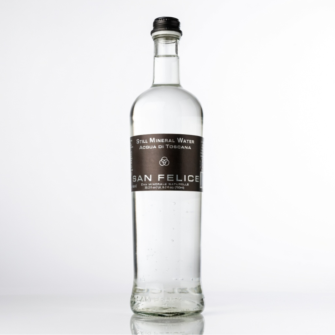 750 ml Italian Flat Mineral Water Case (Aqua di Toscana), view 2
