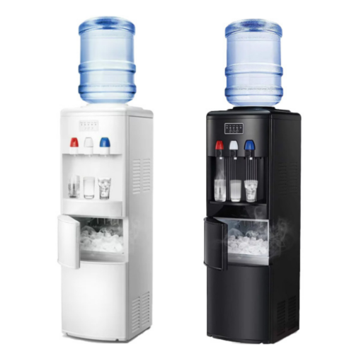 3-in-1 Water Cooler Dispenser with Built-in Ice Maker, Top Loading with 3 Temperature Settings