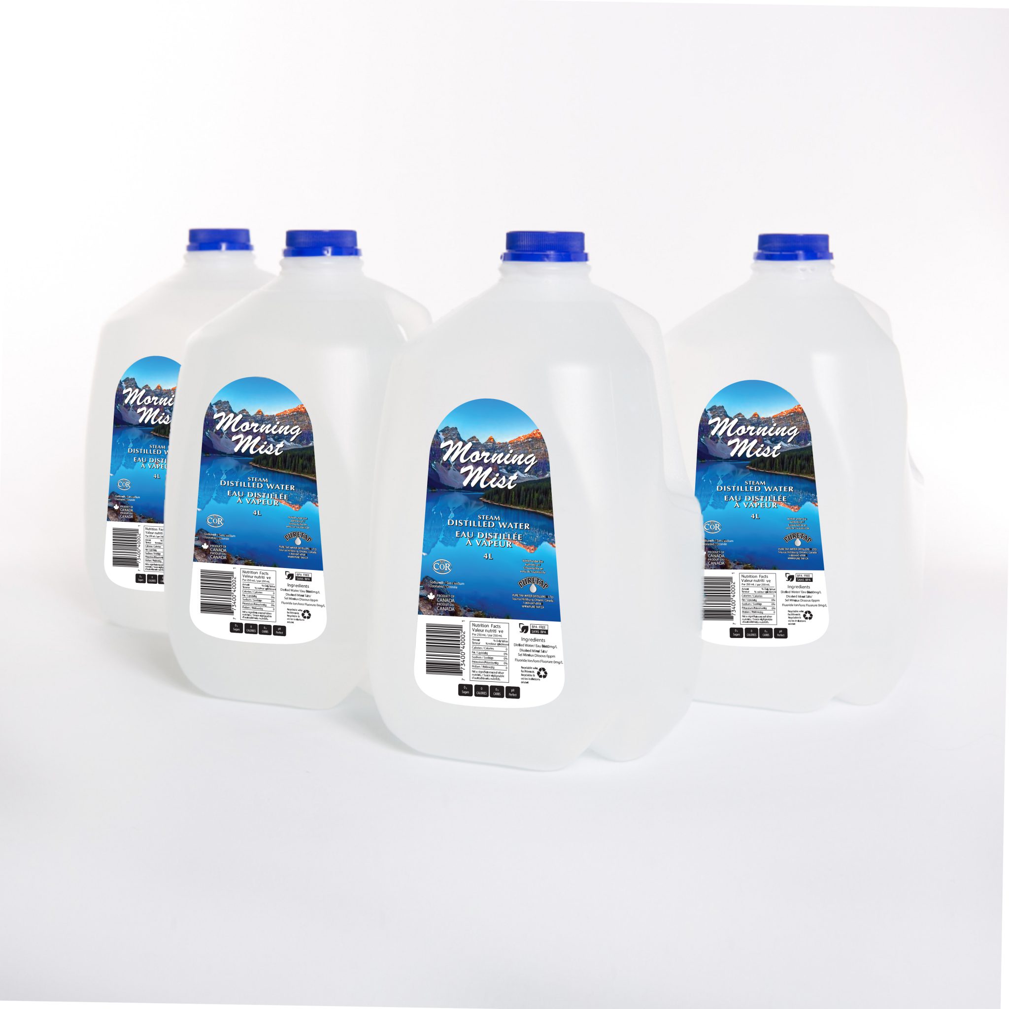 48 cases x 4L Distilled Water Case Full Pallet (Morning Mist) - Image 2