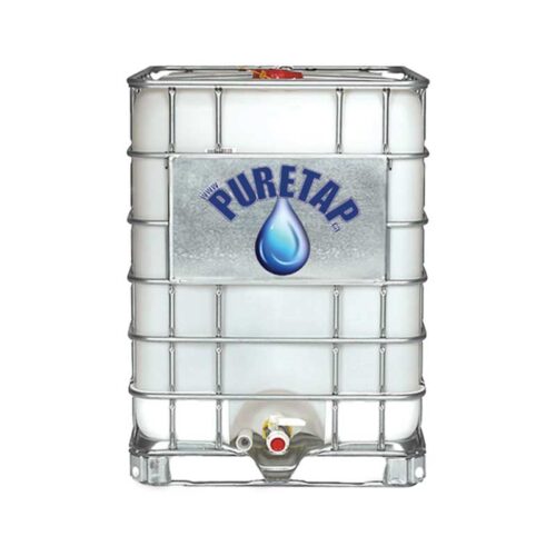 1000L water tote for bulk distilled water fill-up