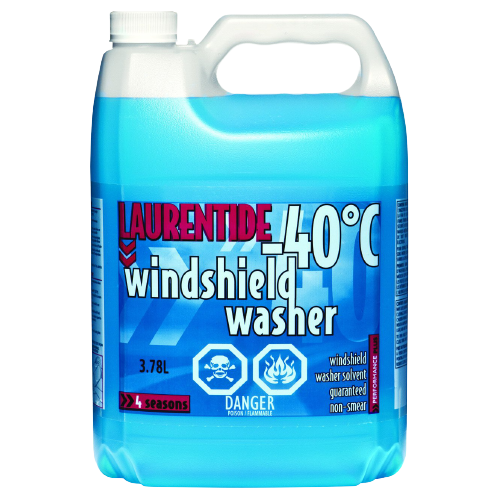 Laurentide -40 °C Windshield Washer Fluid 4 × 3.78 L