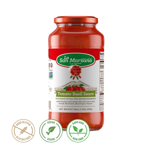 San Marzano Tomato Basil Sauce 1 JAR