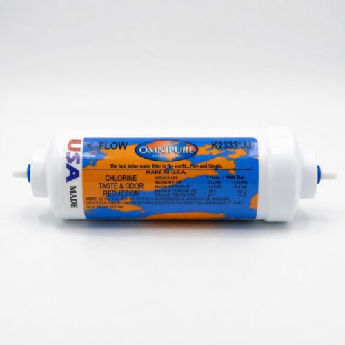 Water Filter for Dol-fyn Distiller with 1/4" Quick Connect Fittings 6"